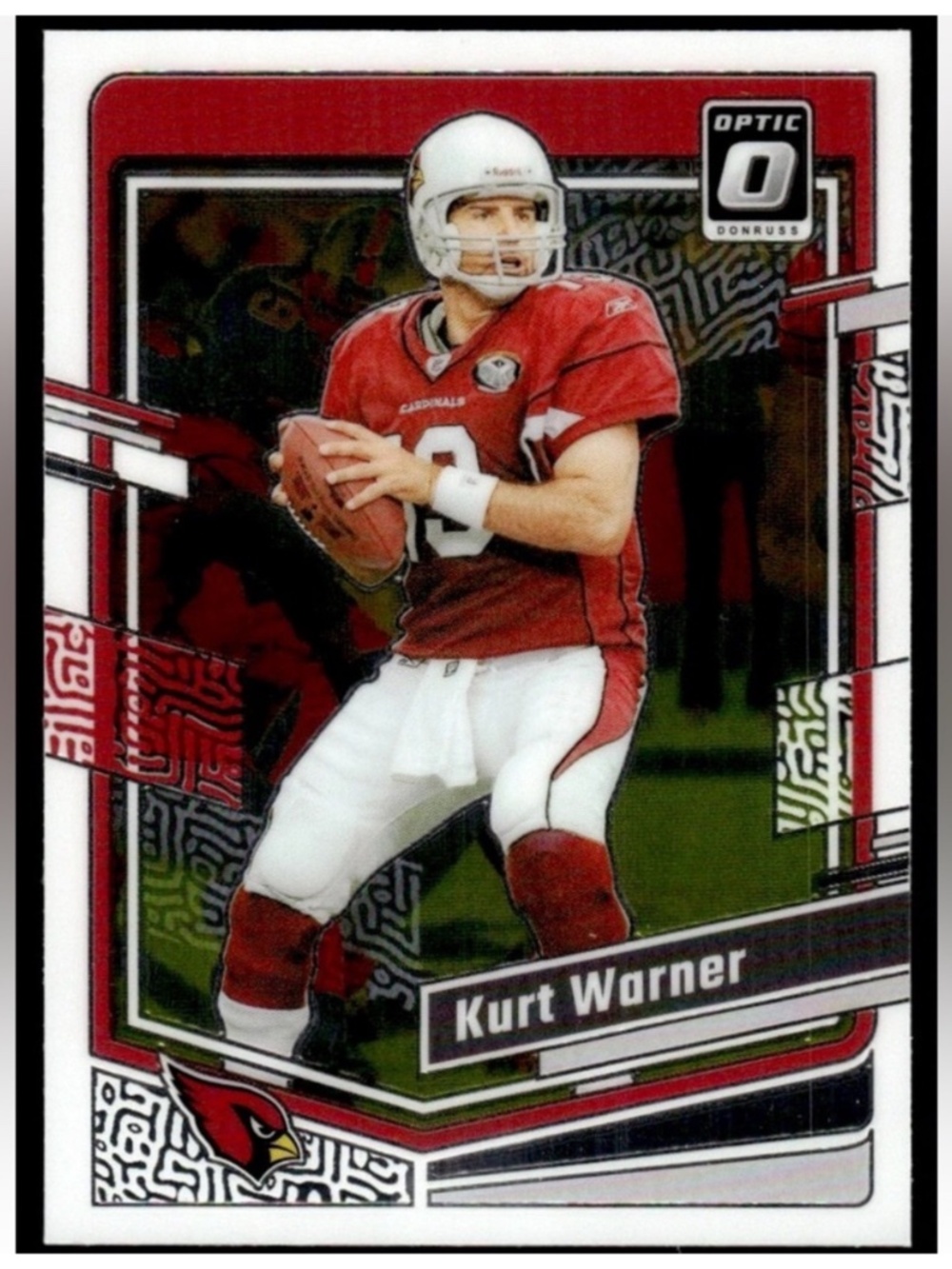 Kurt Warner 2023 Panini Optic Arizona Cardinals NFL Football Card